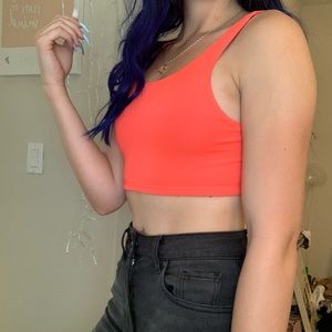 Coral sports bra. Size small.